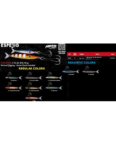 Espejig 7gr de Fishus by Lurenzo |