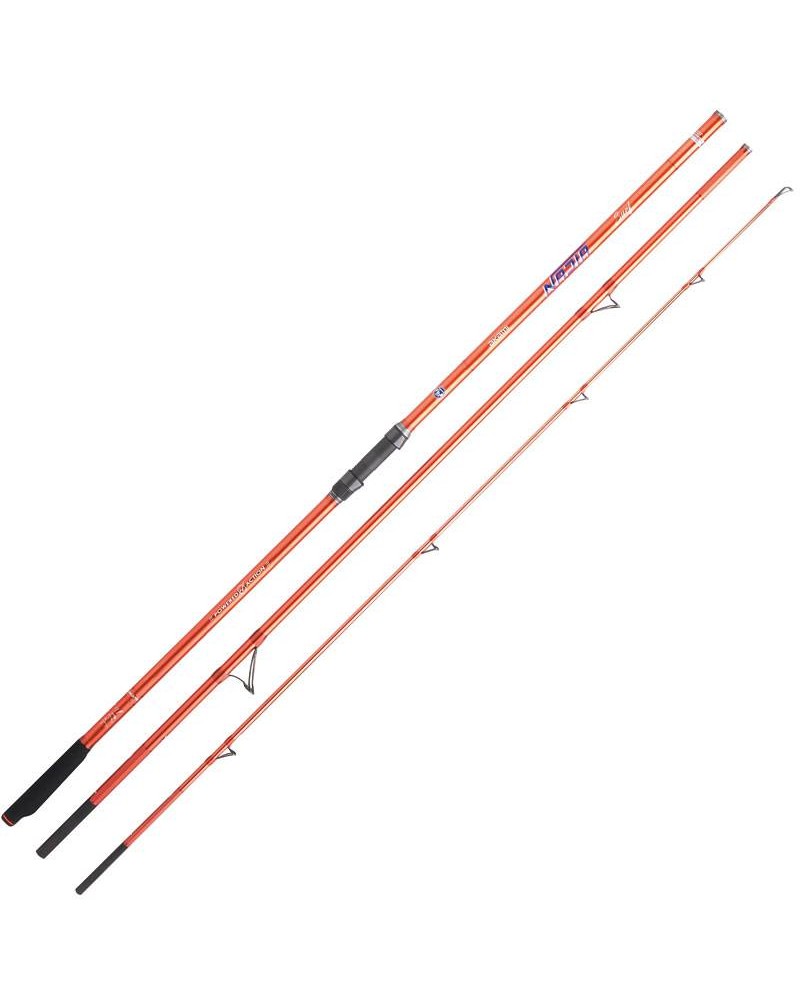 Caña Akami Nadia Surf 420 |   CÓDIGO LARGO (m) SEC. ACCIÓN (g) PESO (g)   007085 4,20 3 100 - 280 618