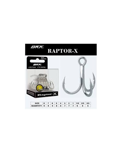 Anzuelos Triples BKK Raptor X |