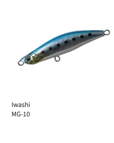 Señuelo Miniature Gig 48 de Palms |   Longitud 4,8cm  Peso 6,5g  Color H-98, MG-10, MG-168, MG-44, MG-61, T-173, T-175, T-178...