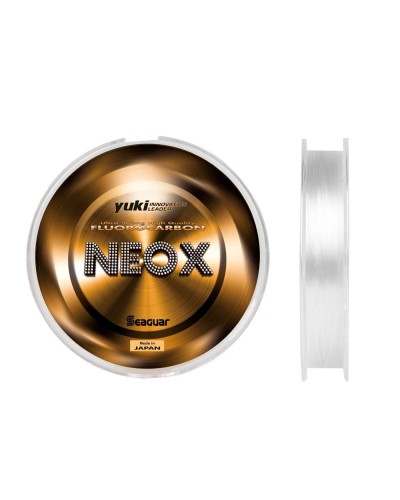 FLUOROCARBONO YUKI NEOX | Hilo para pesca de fluorocarbono 100% con una impresionante relación diámetro/resistencia y gran su...