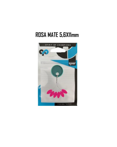 Perlas Flotantes Rosa Mate QUO | Los flotters luminosos QUO fishing son perlas flotantes ovaladas con tope de alta flotabilid...