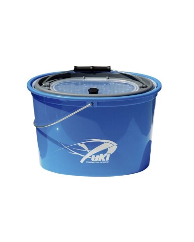 CUBO VIVERO YUKI 7LTR | El Cubo Vivero para Cebo Vivo YUKI es la solución perfecta para mantener y transportar cebo vivo, com...