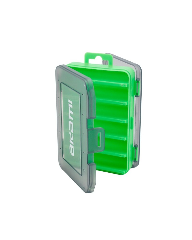 Caja Porta Señuelos Akami LB-410 | Caja porta señuelos de 12 uds. De material resistente y ligero. Fabricado en PVC inyectado...