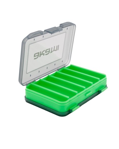 Caja Porta Señuelos Akami LB-410 | Caja porta señuelos de 12 uds. De material resistente y ligero. Fabricado en PVC inyectado...