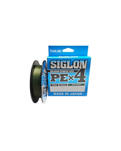 Trenzado Sunline Siglon PE X4 150M | Línea trenzada de pesca con 4 hebras de la maraca nipona Sunline modelo Siglon, para los...