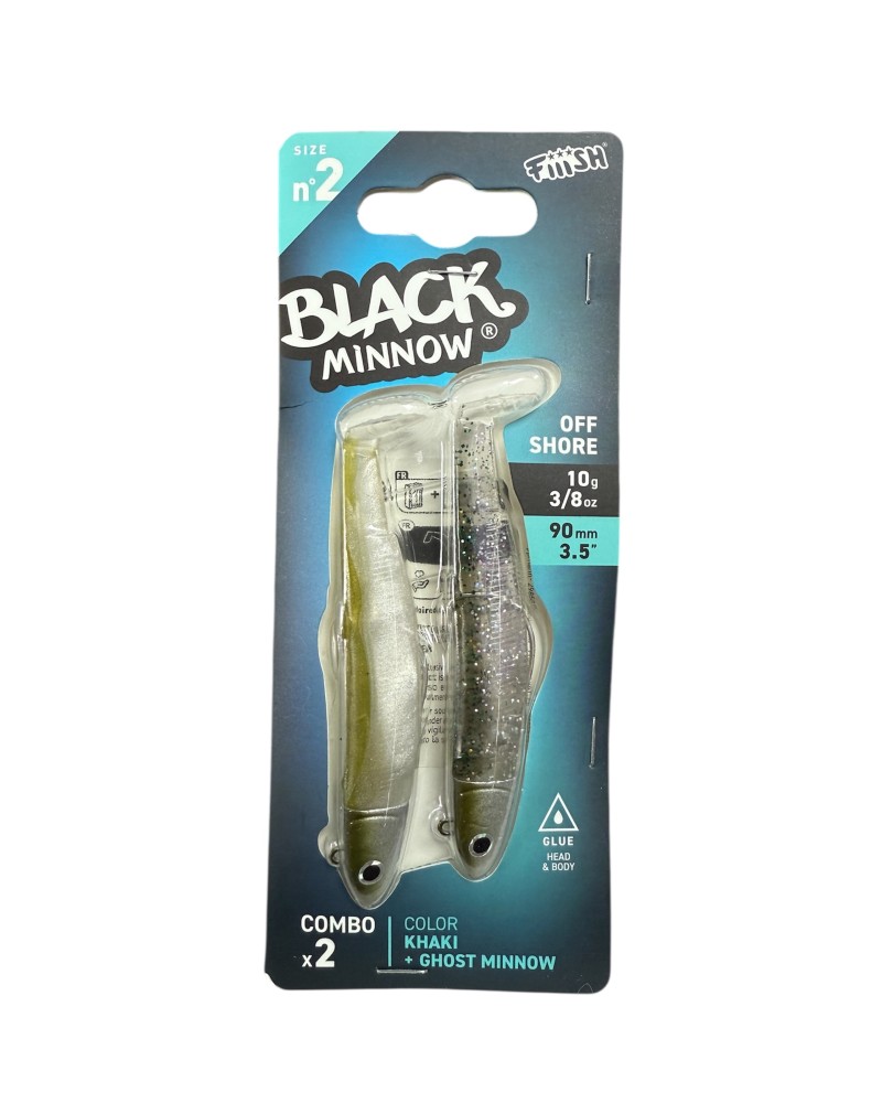 Black Minnow 90mm - 10gr de Fiiish | El Black Minnow irrumpe en España en el 2012 con un largo recorrido muy positivo en su p...