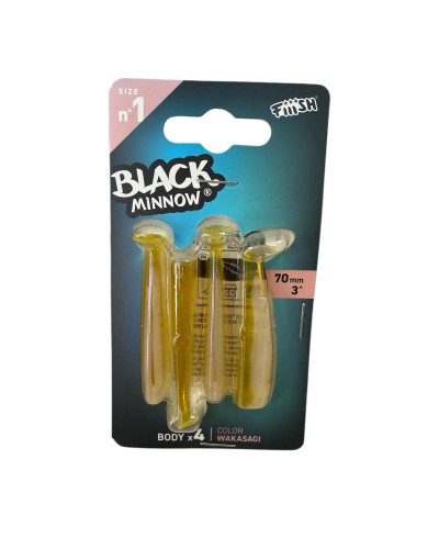 Cuerpos Black Minnow 70 de Fiiish | Los Cuerpos para Black Minnow de FiiiSH son vinilos de gran movilidad, abiertos ventralme...