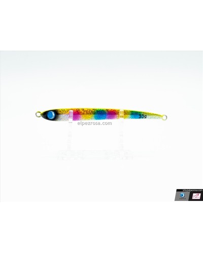 Momo Punch 30 de Jumprize | Aspecto fino y estilizado, más un movimiento lento en la caída, típico de jigs más gruesos y en f...