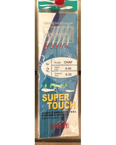 Chicharrera pluma brillo |