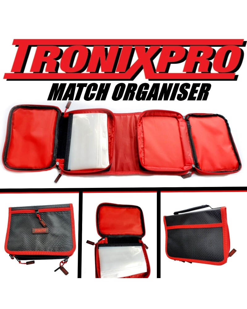 Match Organiser Tronixpro | Características clave El organizador de señuelos Match Organiser Tronixpro de doble cara que cuen...