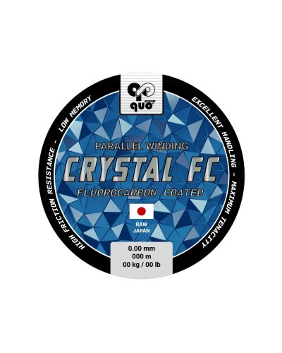 Hilo fluorocarbono CRYSTAL de QUO |