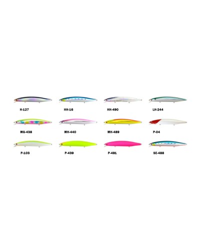 Bassday Logs 124S carta de colores disponibles