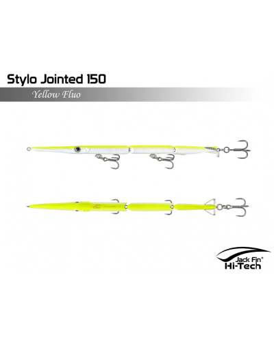 Jack Fin Stylo Jointed 150 color 10 Yellow Fluo
