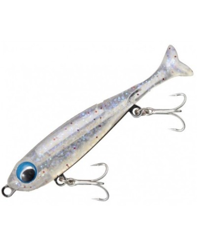 Señuelo Rockliver Still Shad Major Craft color #008 Clear Blue Back