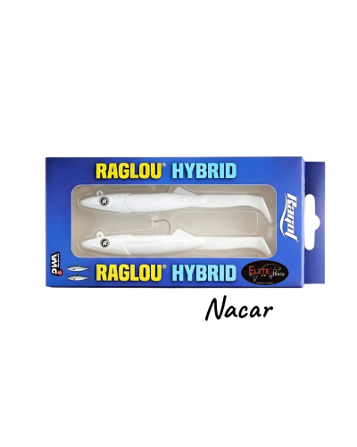 Vinilo Raglou Hybrid 105 mm 14,5 g de Ragot color Nácar