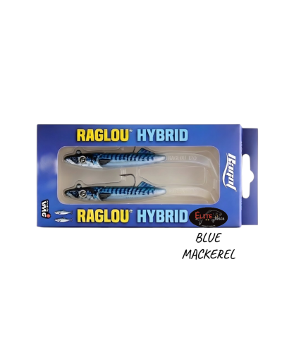 Vinilo Raglou Hybrid 105 mm 14,5 g de Ragot color Blue Mackerel