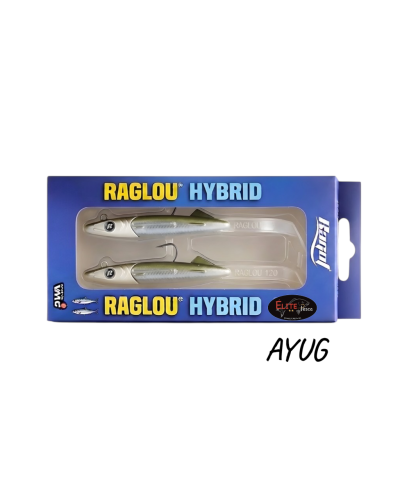 Vinilo Raglou Hybrid 105 mm 14,5 g de Ragot color AYUG