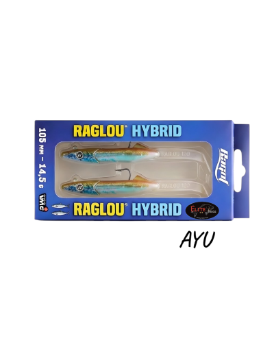 Vinilo Raglou Hybrid 105 mm 14,5 g de Ragot color AYU