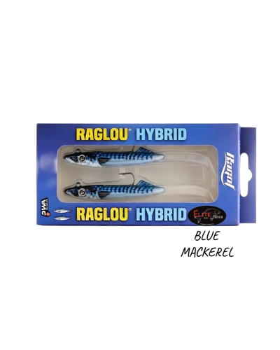 Vinilo Raglou Hybrid 120 mm 25 g de Ragot color Blue Mackerel