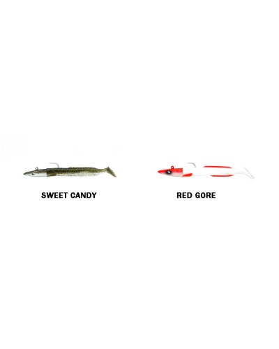 Colores Sweet Candy y Red Gore del vinilo Happy Eel de YKR