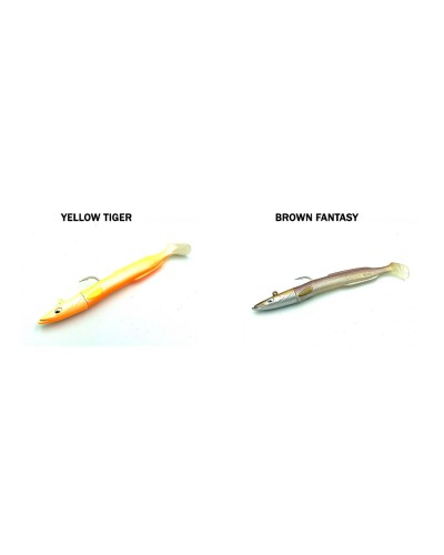 Colores Yellow Tiger y Brown Fantasy del vinilo Happy Eel de YKR