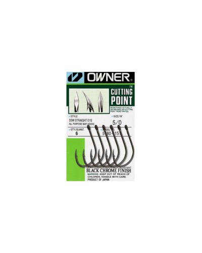 Anzuelo Owner 5180 Ojal Recto |