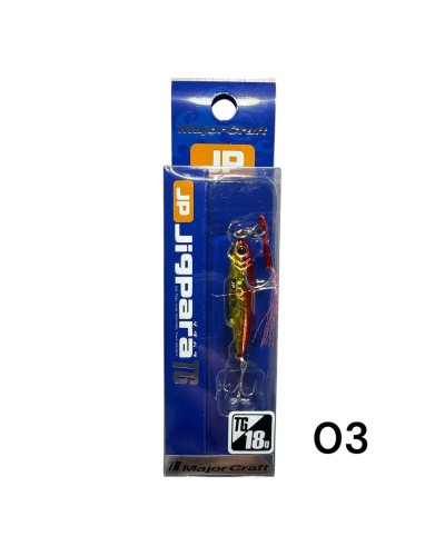 Major Craft Jigpara TG 18 g color 003 Red Gold