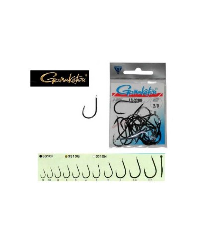 Anzuelos Gamakatsu 3310f | Anzuelo Gakamatsu 3310F , es uno de los anzuelos mas conocidos del mercado, lleva vendiéndose desd...