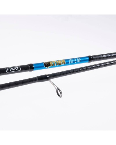 Hart Nation Egi 82F 2.49m 12-28g | Longitud: 2.49 m (8'2") Plegada: 128 cm Tramos: 2 Peso Señuelo: 12/28 g Tamaño Señuelo: 2....