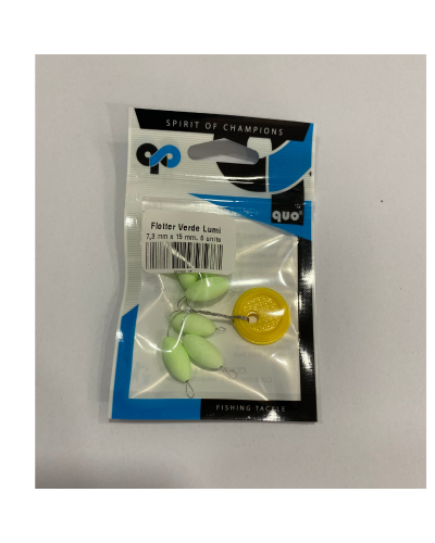 Flotter Verde Lumi quo 7,3x15mm |