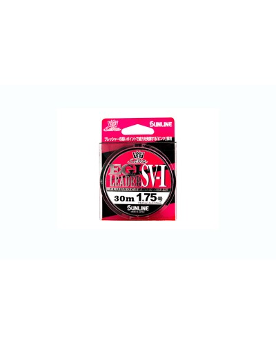 Fluorocarbon Saltimate Egi Leader SV-I De SUNLINE |   Longitud 30m  Color Magical Pink  Diámetro / Resistencia 0,22mm – 3,2kg...