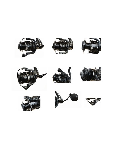 CARRETE CEANA 2500 HG DE MAJOR CRAFT | Ficha técnicaRatio6.2:1Peso240gMax drag7,2kgRodamientos7+1CapacidadPE 1 – 150mRecupera...