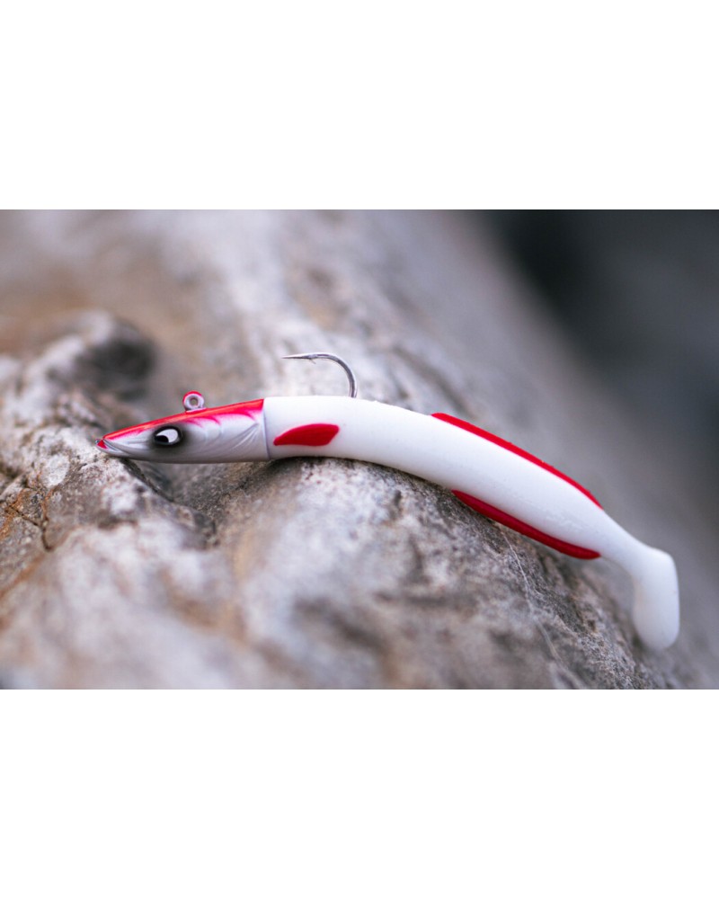 HAPPY EEL – 120 MM / 20 GR | Innovación técnica llevada al máximo nivel buscando la imitación de un Lanzón vivo. Después de m...