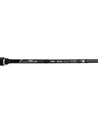 CAÑA YKR FLOW WAVE 762 ML ROCK FISHING | Longitud: 2.30 m Tramos: 2 Peso Señuelo: 3-15 g Línea PE: 0.3-1.2 Tip: Tubular