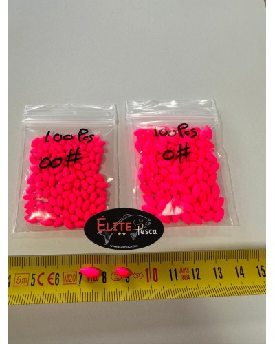 Boya flotante sin tope 100unid | Las Micro Perlas Flotantes ovaladas sin tope son un recurso indispensable para los pescadore...